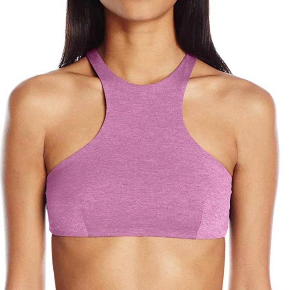 PREMIUM SURF HI NECK TOP - Lilac Small